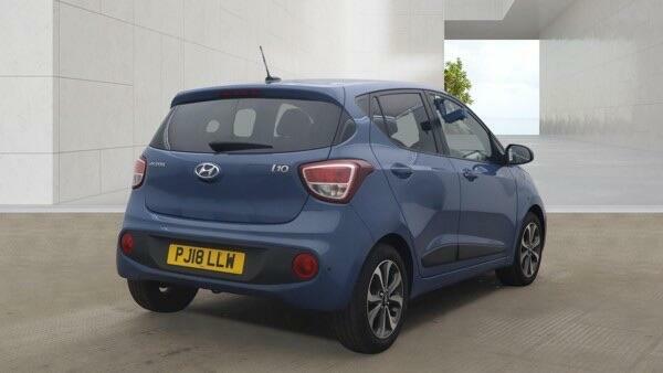 Hyundai I10 Premium Se Blue #2