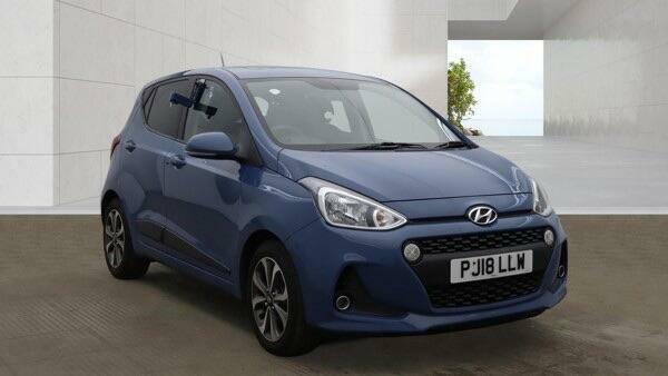 Hyundai I10 Premium Se Blue #3