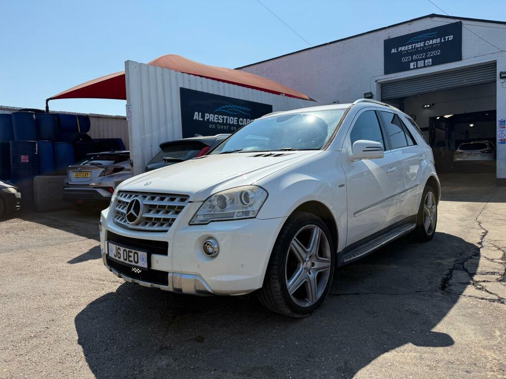 Mercedes-Benz M Class Sport White