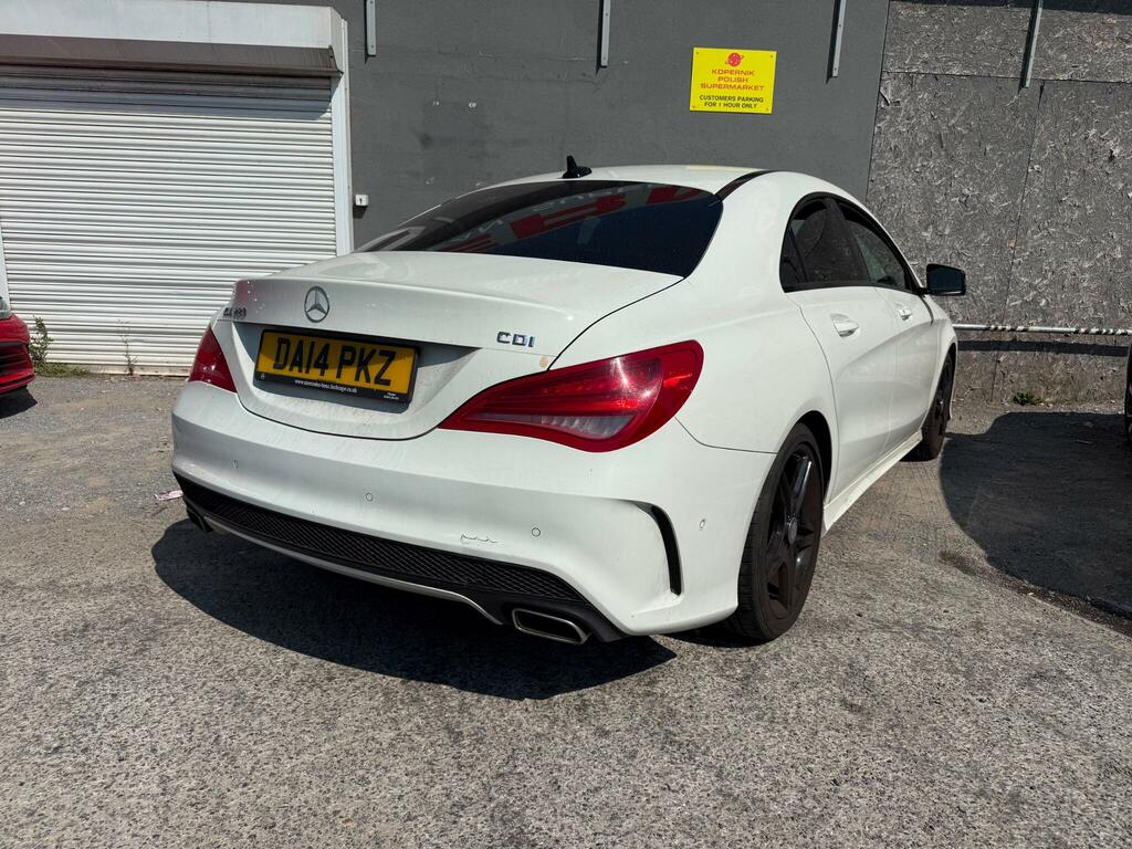 Mercedes-Benz CLA Class Amg Sport White #2