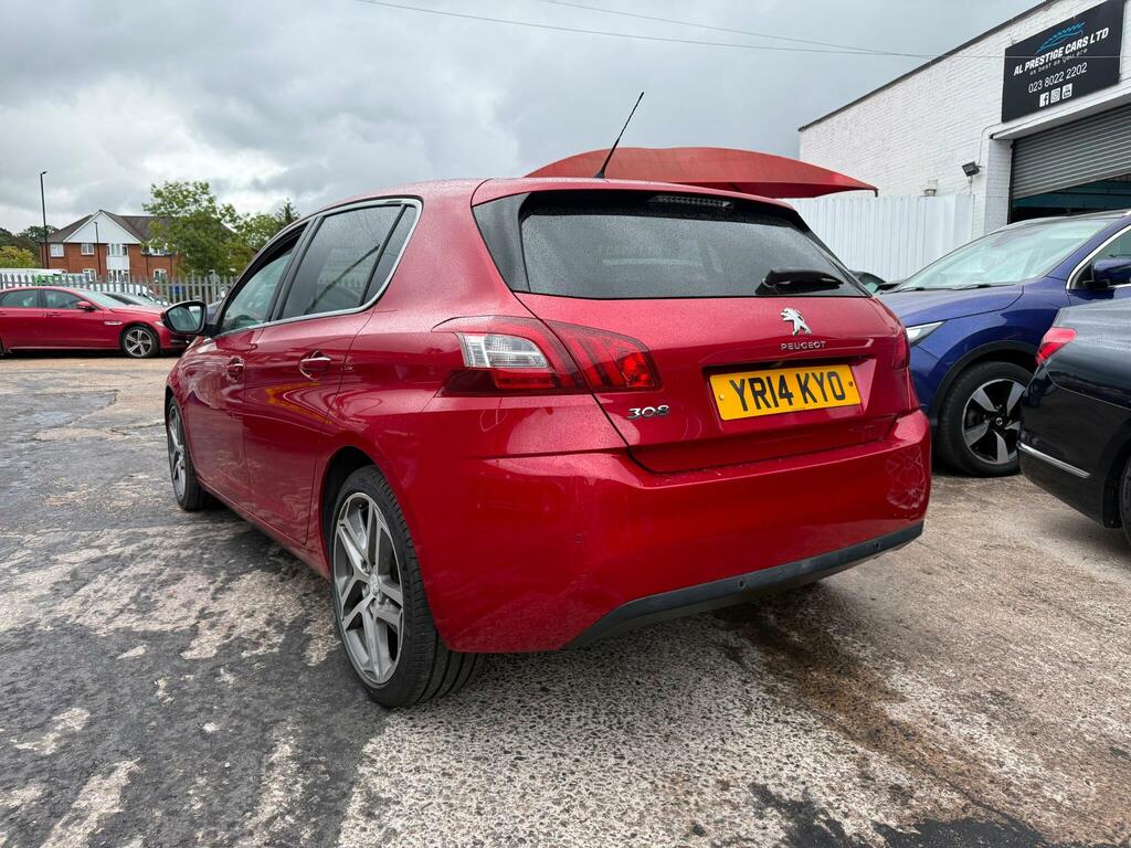 Peugeot 308 1.6 E-hdi Feline Euro 5 Ss Red #5