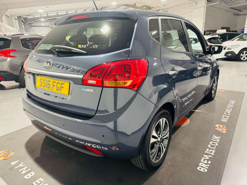 Kia Venga 4 Crdi Isg Blue #3