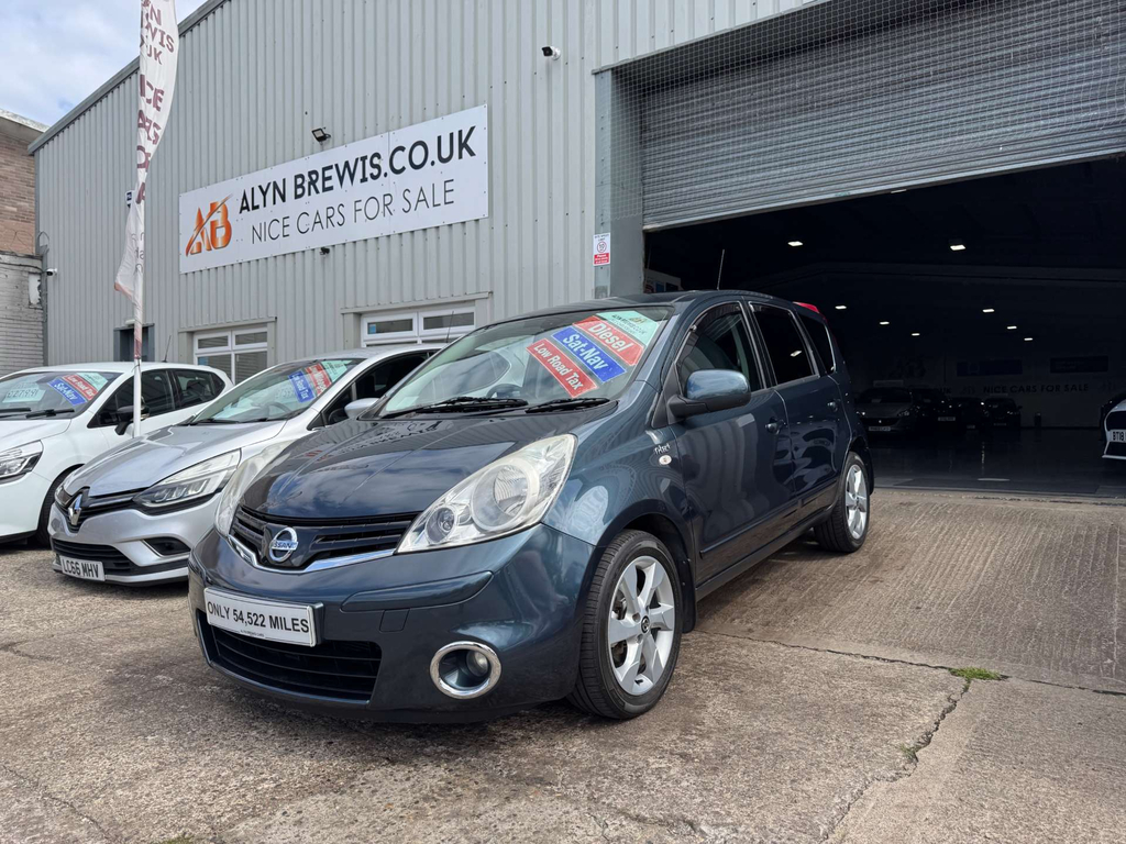 Nissan Note 2012 Nissan Notenbsp1.4 16V N-tec Euro 5 Lo Blue #56