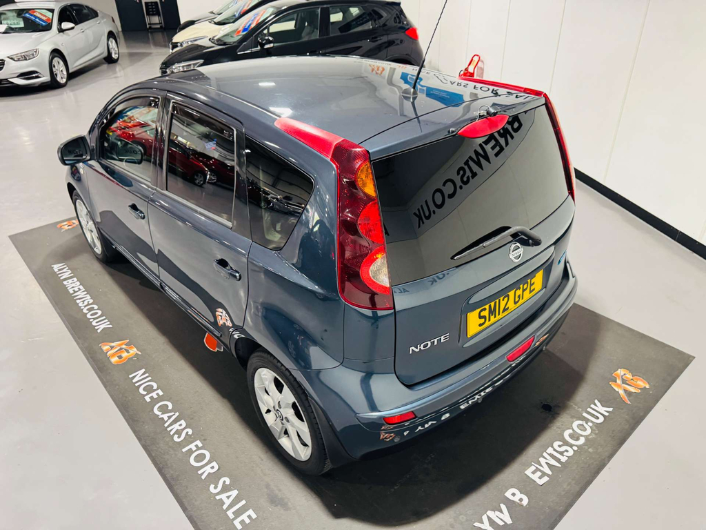 Nissan Note 2012 Nissan Notenbsp1.4 16V N-tec Euro 5 Lo Blue #20