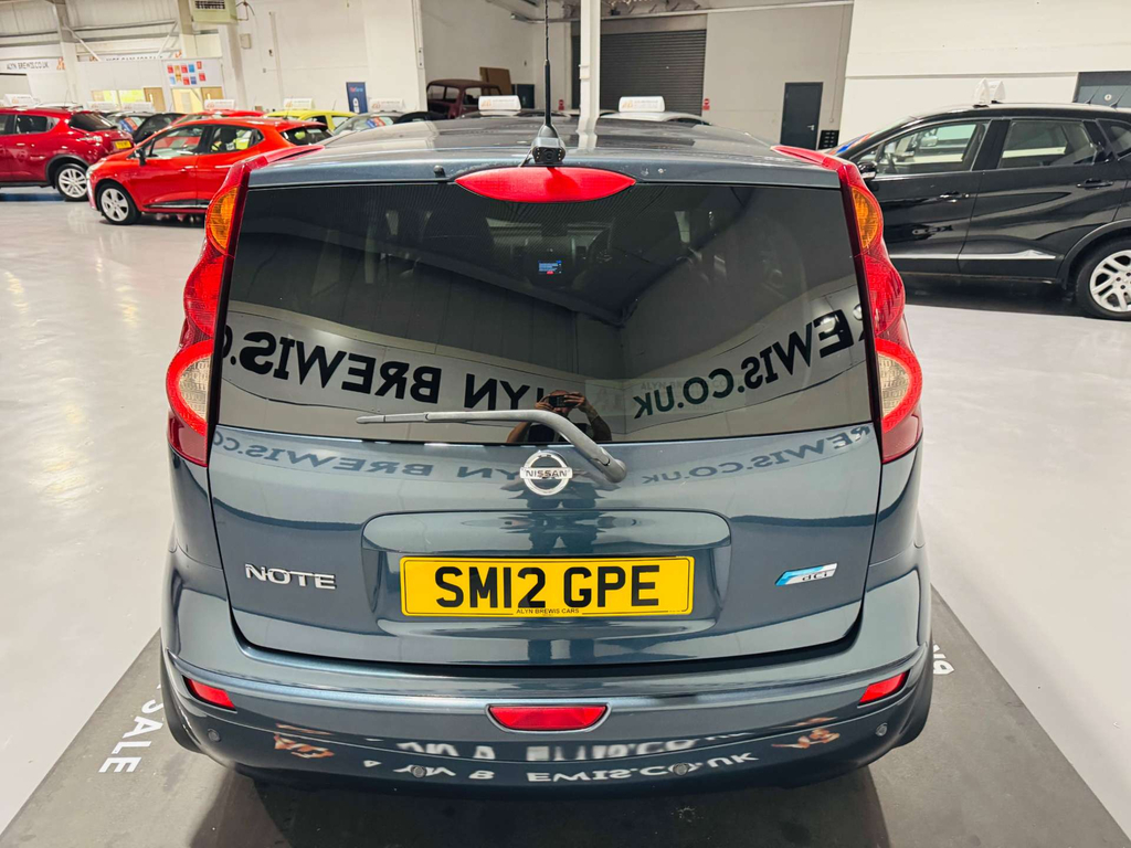 Nissan Note 2012 Nissan Notenbsp1.4 16V N-tec Euro 5 Lo Blue #12