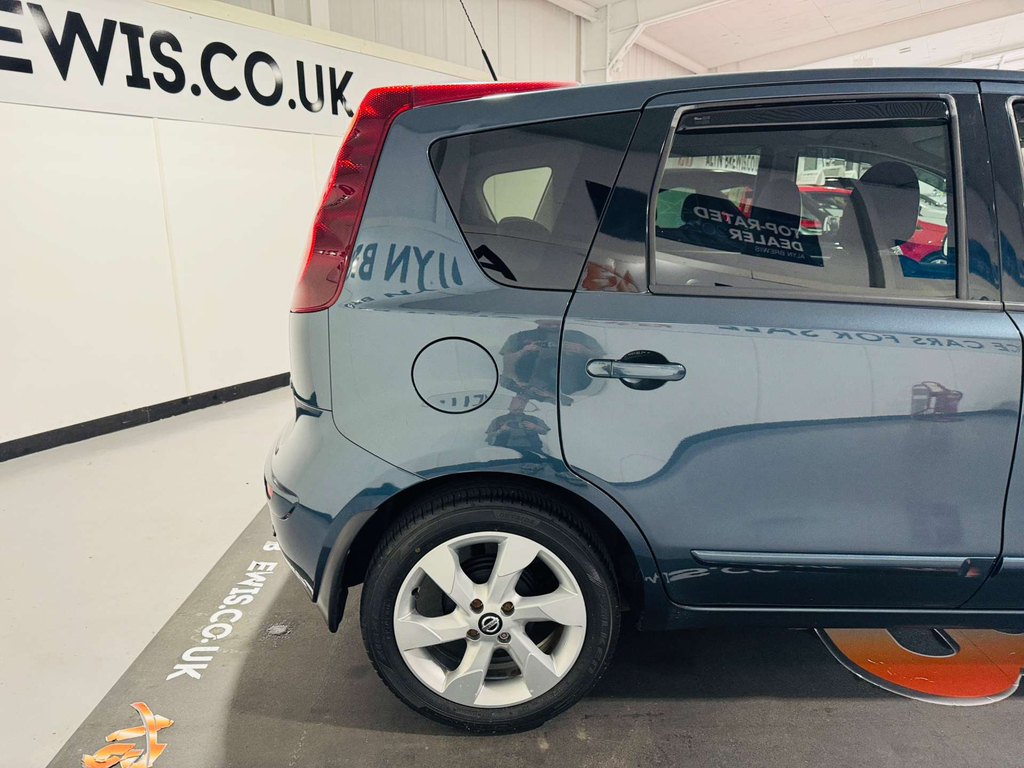 Nissan Note 2012 Nissan Notenbsp1.4 16V N-tec Euro 5 Lo Blue #9
