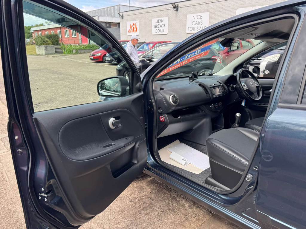 Nissan Note 2012 Nissan Notenbsp1.4 16V N-tec Euro 5 Lo Blue #48
