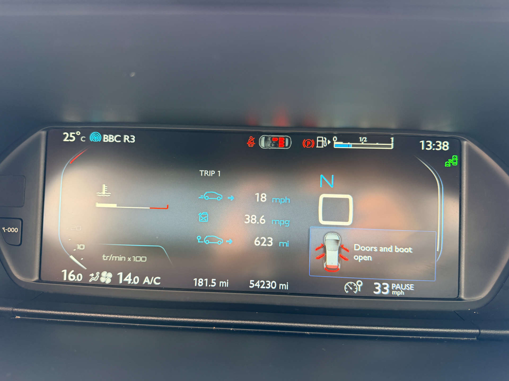 Citroen C4 Picasso Picasso 1.6 Hdi Platinum Euro 5 Red #55