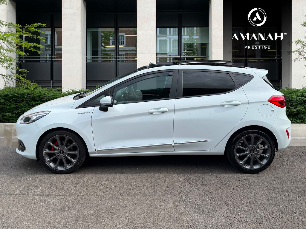 Ford Fiesta Vignale White #5