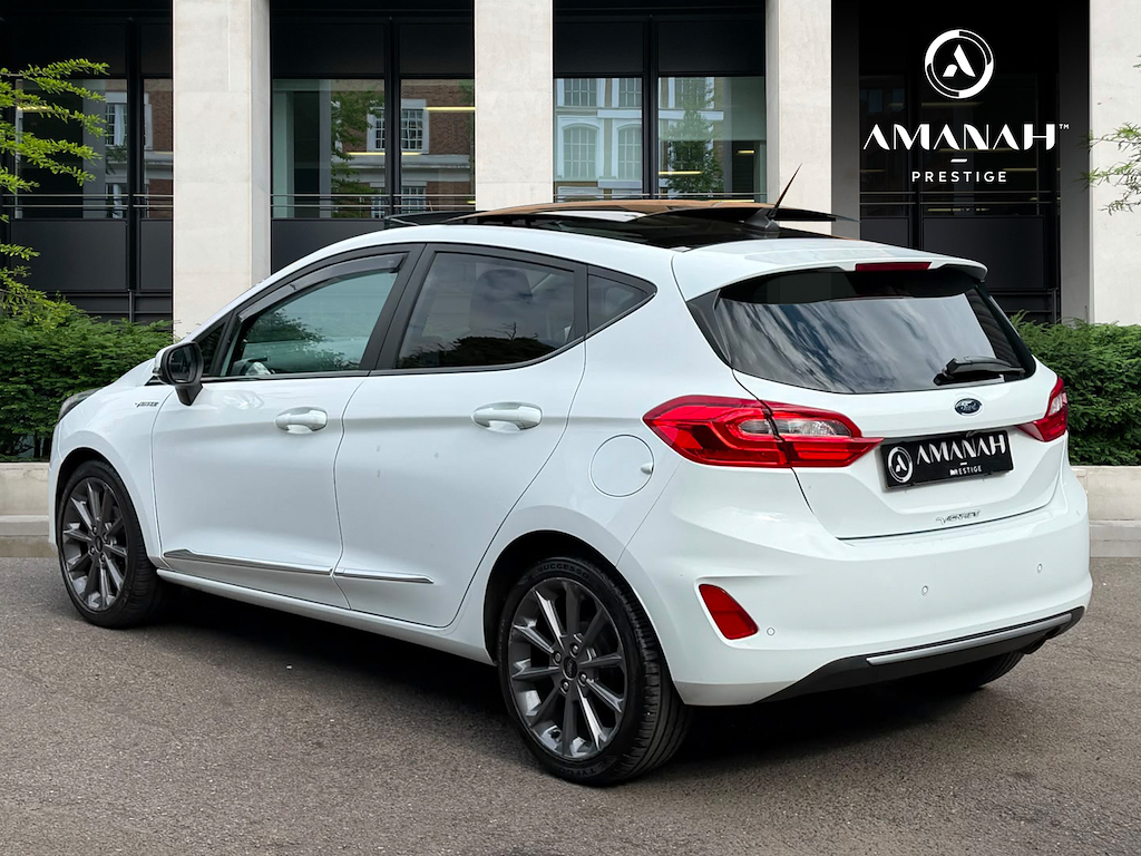 Ford Fiesta Vignale White #4