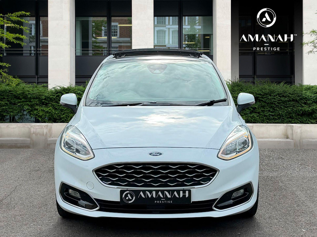 Ford Fiesta 1.0T Ecoboost Vignale Euro 6 Ss BS19BZB White #2