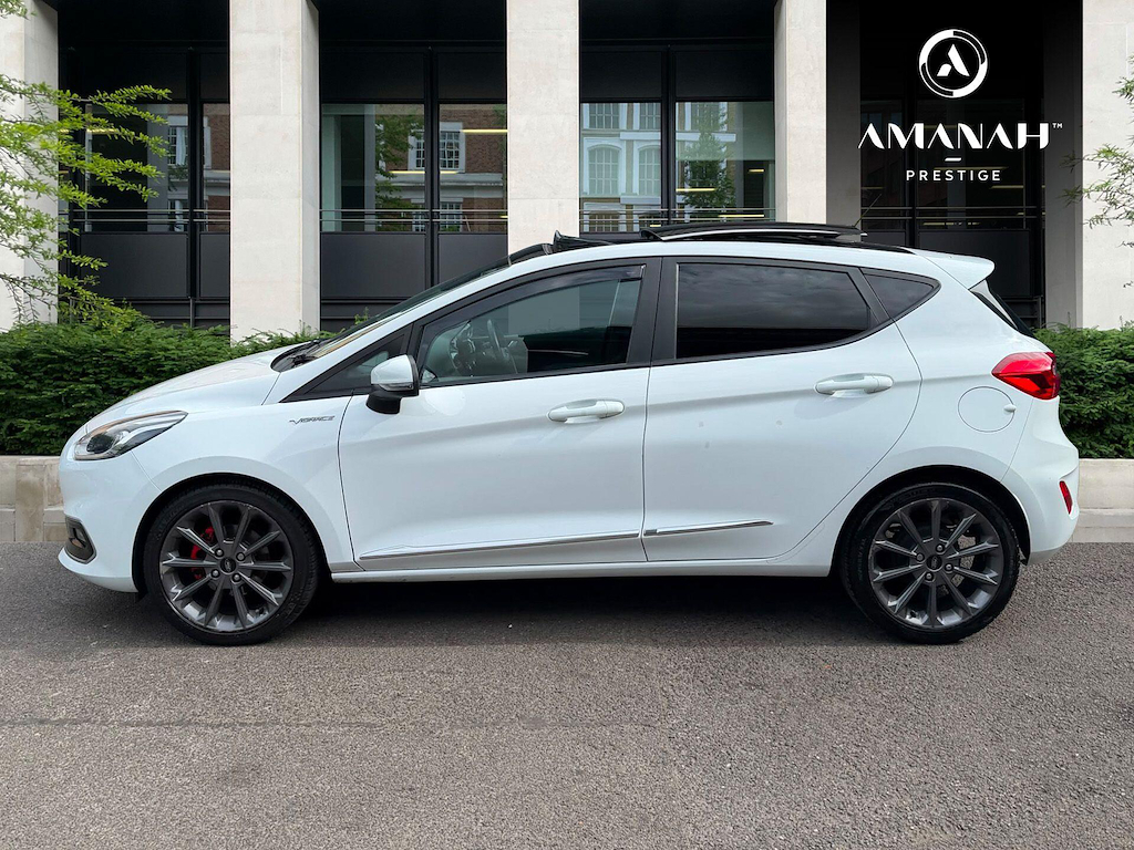 Ford Fiesta 1.0T Ecoboost Vignale Euro 6 Ss BS19BZB White #5