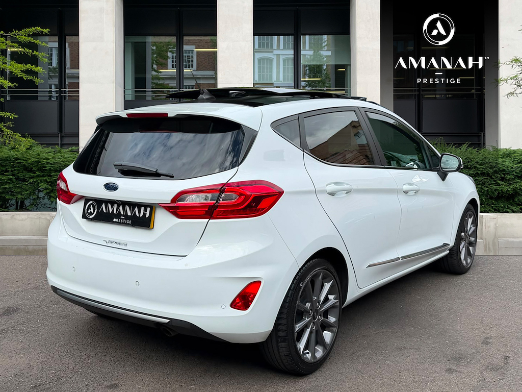 Ford Fiesta Vignale White #3
