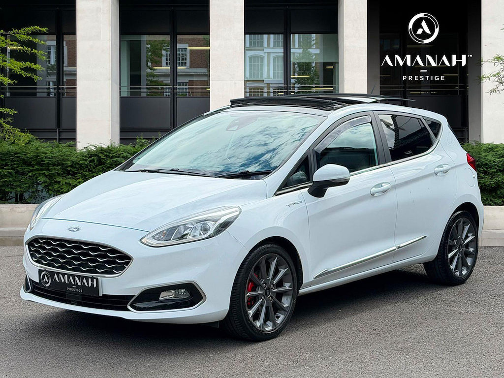 Ford Fiesta 1.0T Ecoboost Vignale Euro 6 Ss BS19BZB White #3