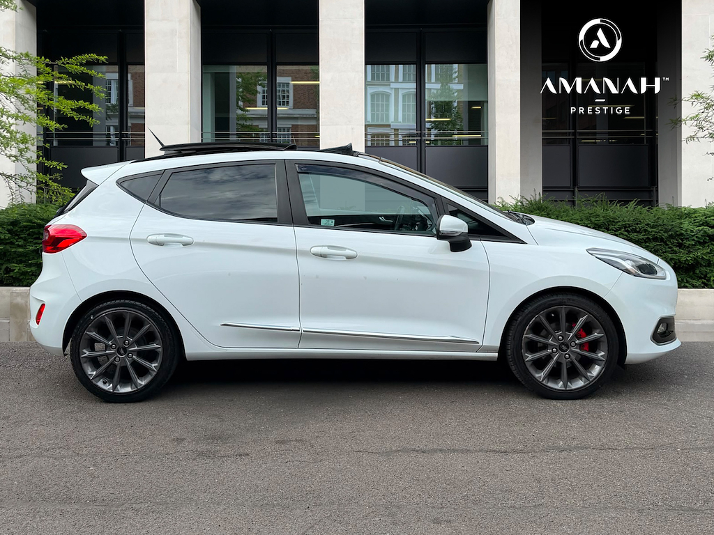 Ford Fiesta Vignale White #6