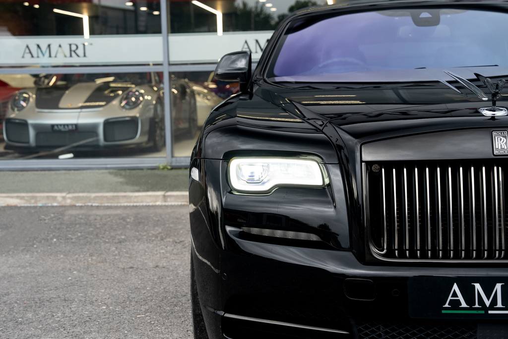 Rolls-Royce Wraith Black Badge Black #6