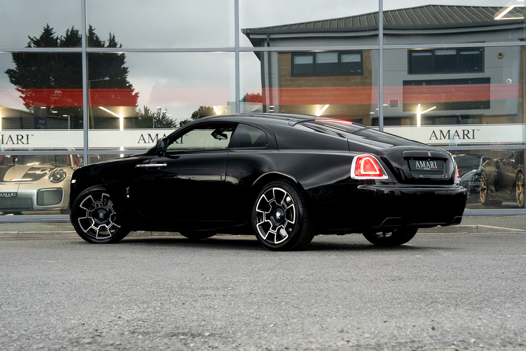 Rolls-Royce Wraith Black Badge Black #3