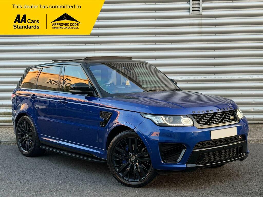 Land Rover Range Rover Sport Suv 5.0 V8 Svr 4Wd Euro 6 Ss 201565 Blue
