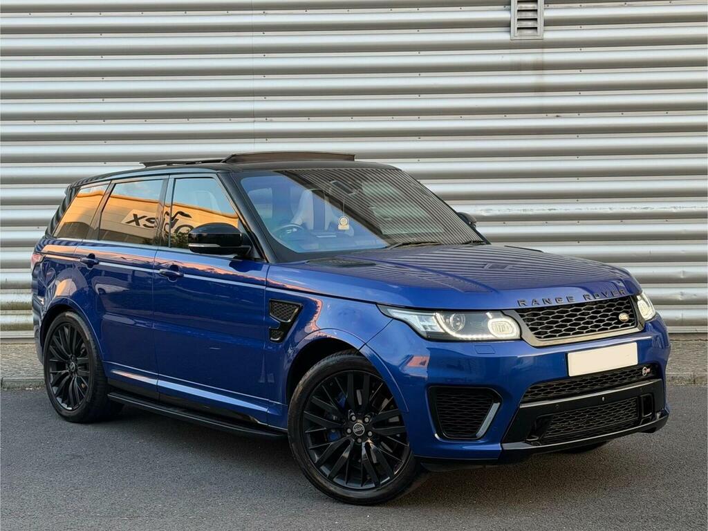 Land Rover Range Rover Sport Suv 5.0 V8 Svr 4Wd Euro 6 Ss 201565 Blue #4