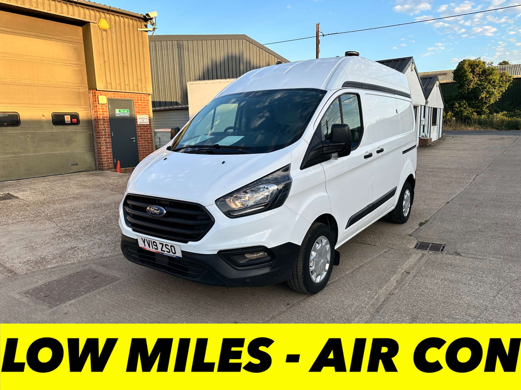 Ford Transit Custom 300 Ecoblue Panel Van L1 H2 Euro 6 YV19ZSO White