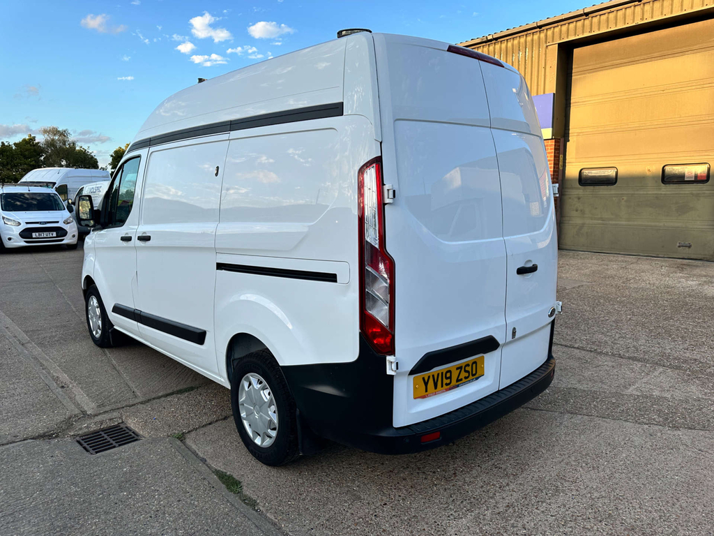 Ford Transit Custom 300 Ecoblue Panel Van L1 H2 Euro 6 YV19ZSO White #6