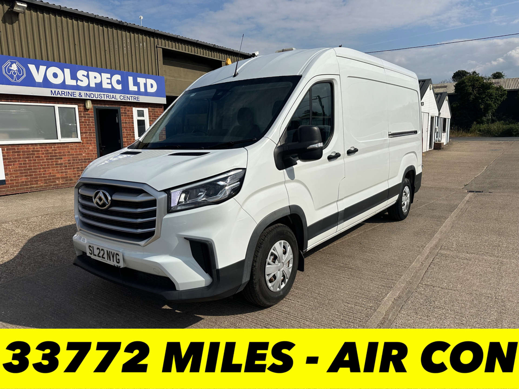 Maxus Deliver 9 D20 Panel Van Fwd L3 H2 Euro 6 Ss White