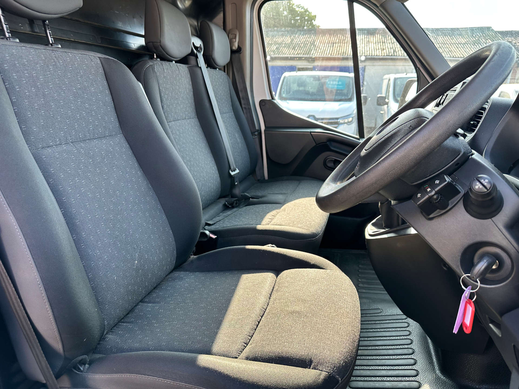 Vauxhall Movano 2.3Cdti F3500 Lwb White #9