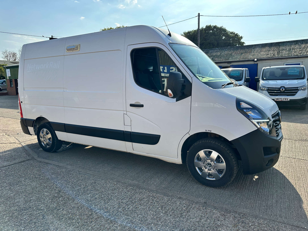 Vauxhall Movano 2.3Cdti F3500 Lwb White #7