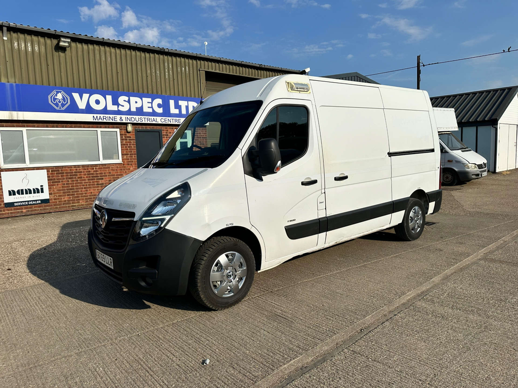 Vauxhall Movano Mpv White #2
