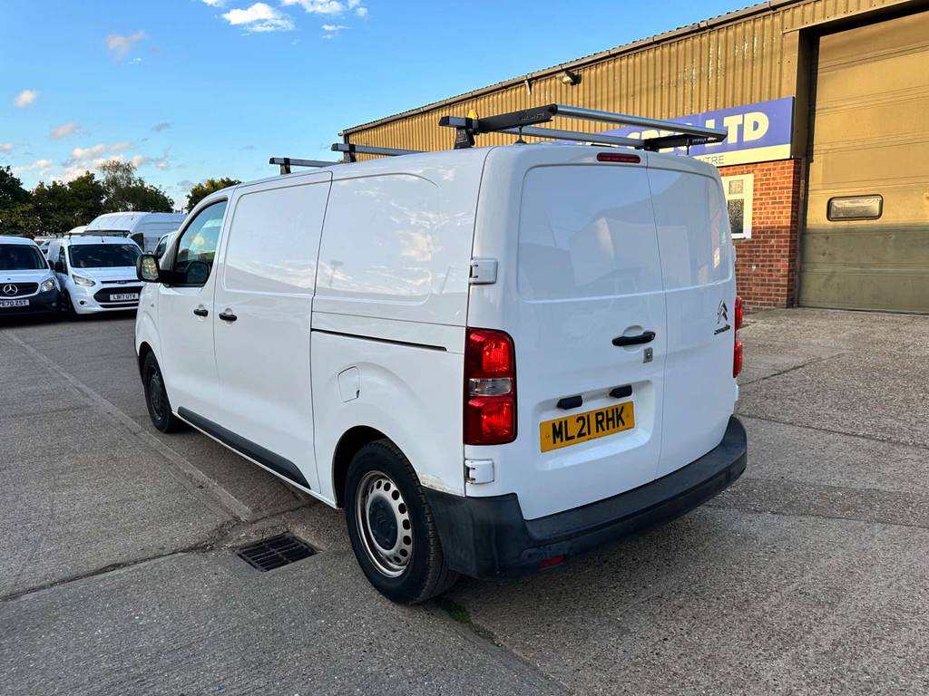 Citroen Dispatch Bluehdi 1000 Enterprise M Panel Van White #6