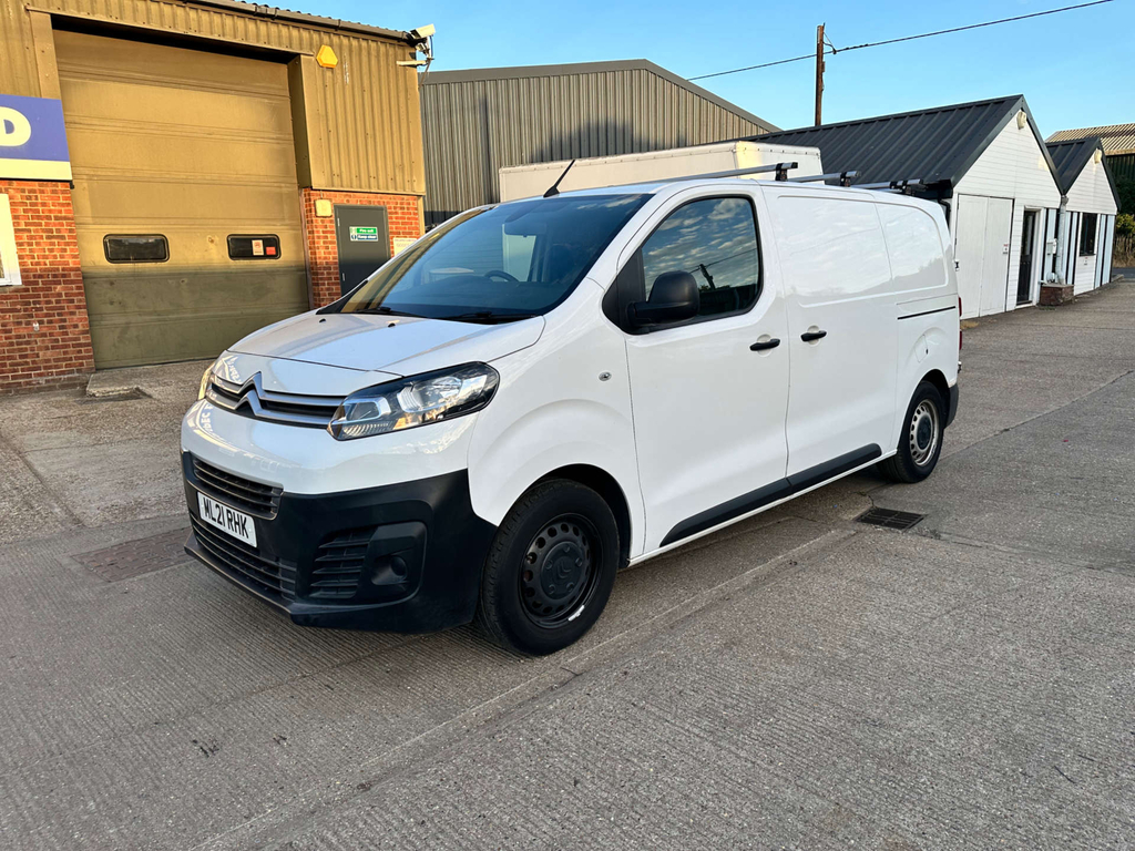 Citroen Dispatch Bluehdi 1000 Enterprise M Panel Van White #3