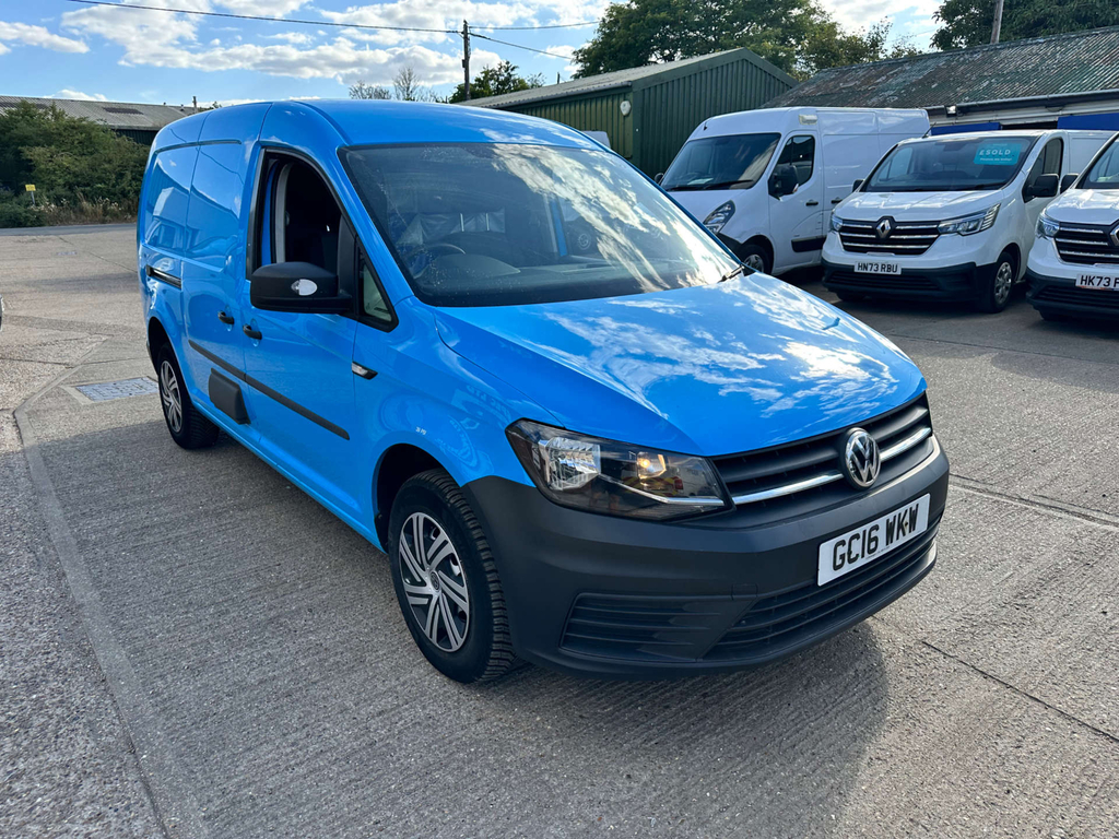 Volkswagen Caddy Maxi C20 Bluemotion Tech Startline Panel Van Man Blue #2