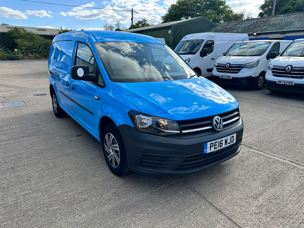 Volkswagen Caddy Maxi C20 Bluemotion Tech Startline Panel Van Man Blue #2