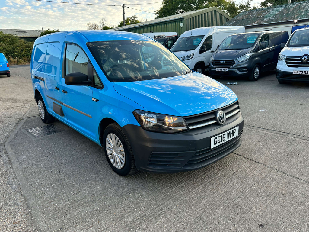 Volkswagen Caddy Maxi C20 Bluemotion Tech Startline Panel Van Man Blue #2
