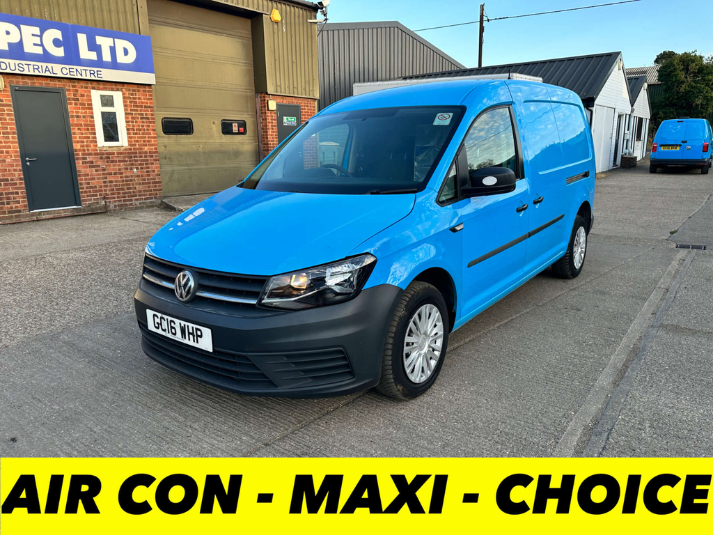 Volkswagen Caddy Maxi C20 Bluemotion Tech Startline Panel Van Man Blue