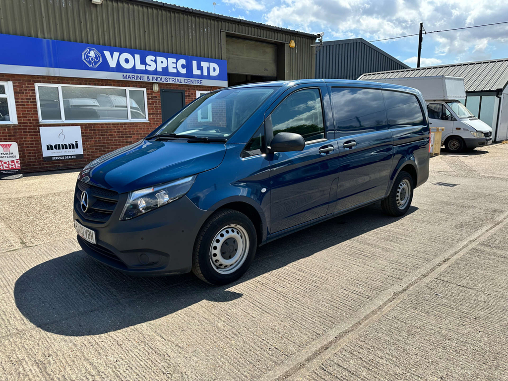 Mercedes-Benz Vito 114 Cdi Pure Panel Van Rwd L2 Euro 6 Blue #3