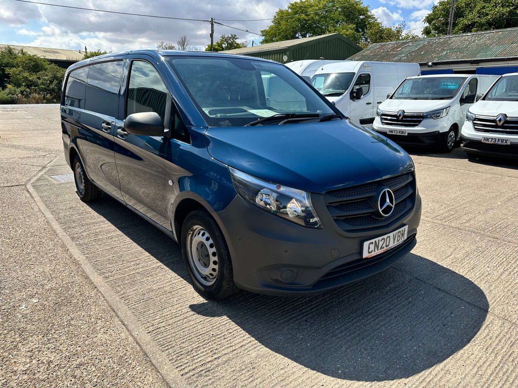Mercedes-Benz Vito 114 Cdi Pure Panel Van Rwd L2 Euro 6 Blue #2