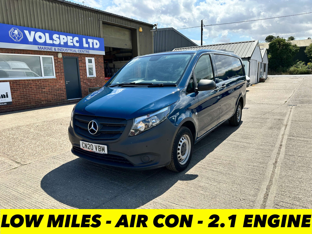 Mercedes-Benz Vito 114 Cdi Pure Panel Van Rwd L2 Euro 6 Blue