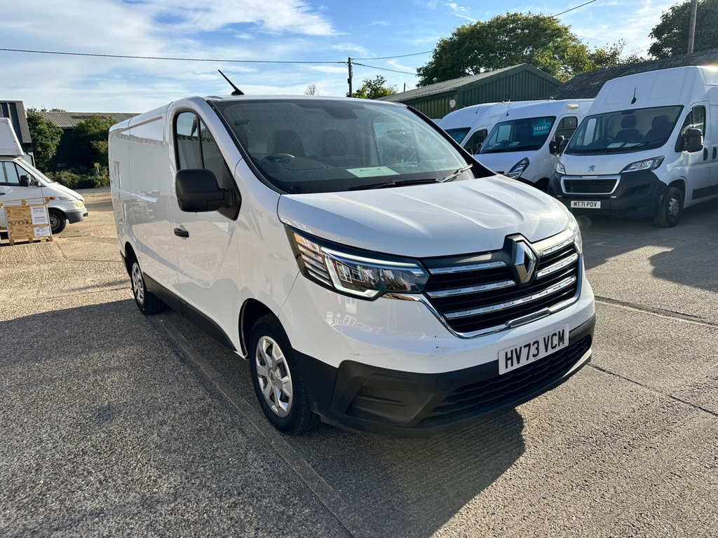 Renault Trafic Business Sl28 L1 Swb 2.0 Dci Blue Euro 6 130Ps Low White #12