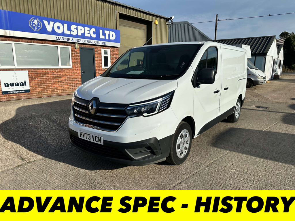 Renault Trafic Blue Sl30 Advance Panel Van L1 H 