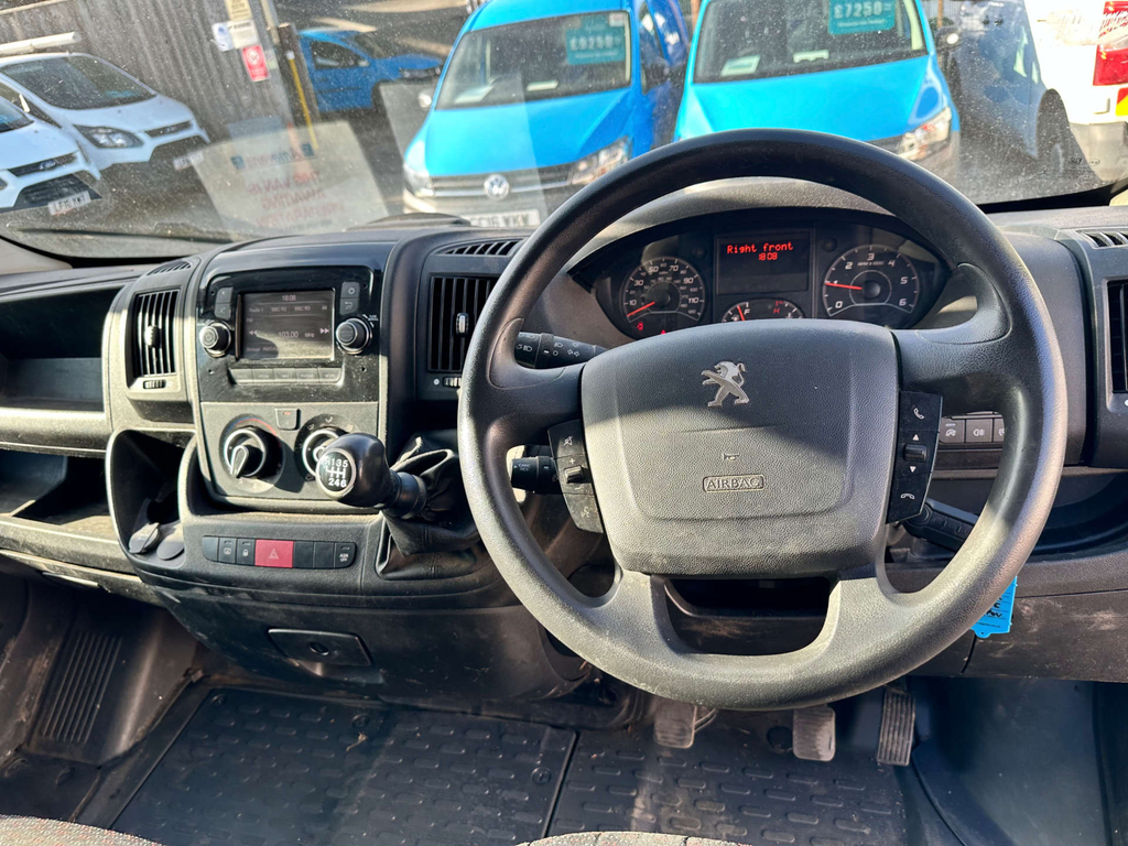 Peugeot Boxer Bluehdi 335 L3h2 Professional Pv U8282 Ulez White #13