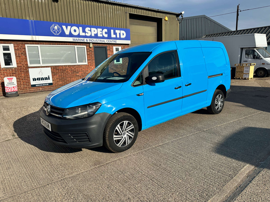 Volkswagen Caddy Maxi C20 Bluemotion Tech Startline Panel Van Man Blue #3