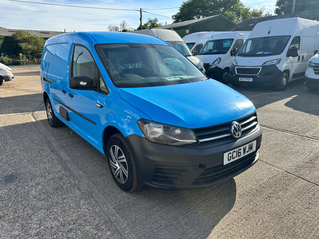 Volkswagen Caddy Maxi C20 Bluemotion Tech Startline Panel Van Man Blue #2