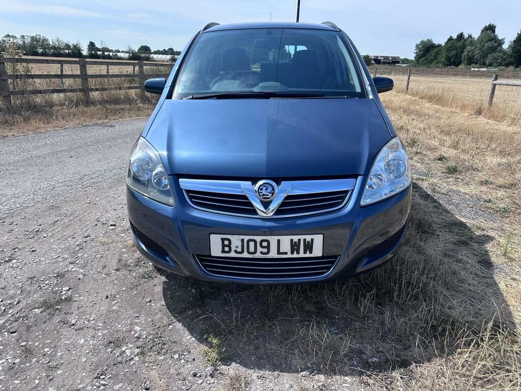 Vauxhall Zafira 1.9 Cdti Exclusiv Euro 4 Blue #2