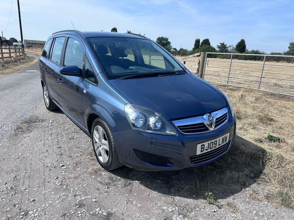 Vauxhall Zafira 1.9 Cdti Exclusiv Euro 4 Blue