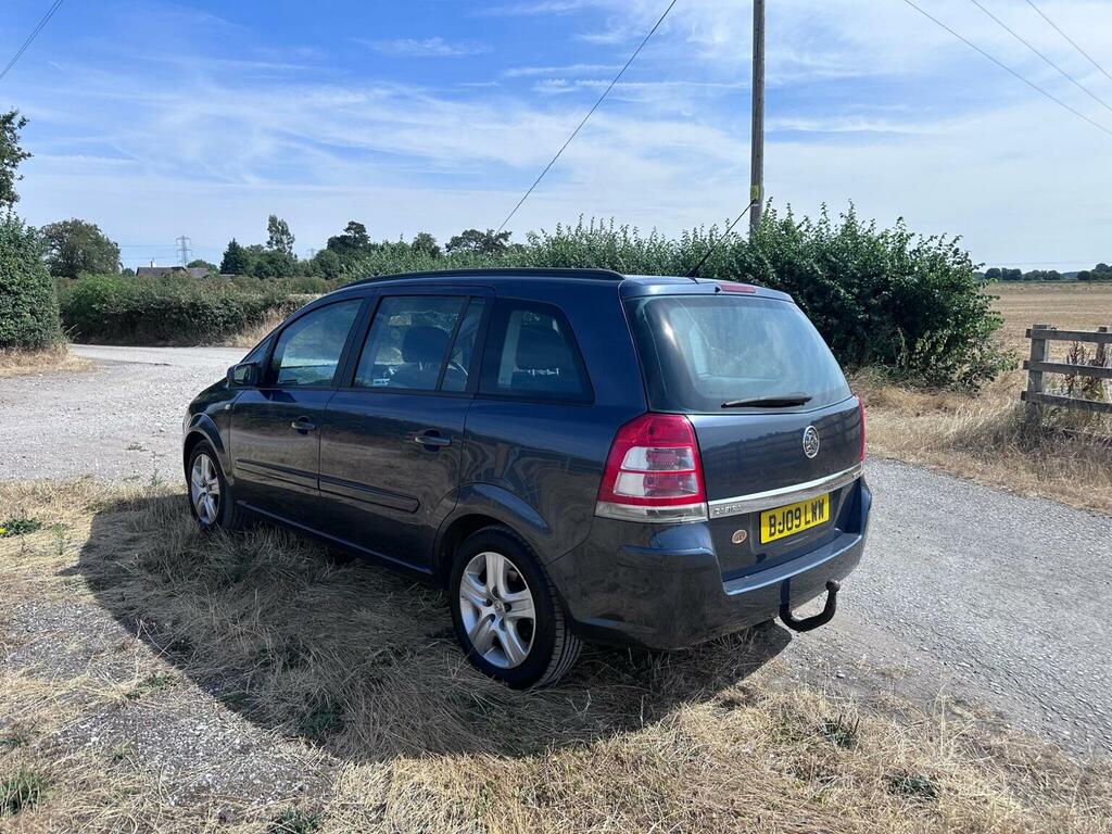 Vauxhall Zafira 1.9 Cdti Exclusiv Euro 4 Blue #5