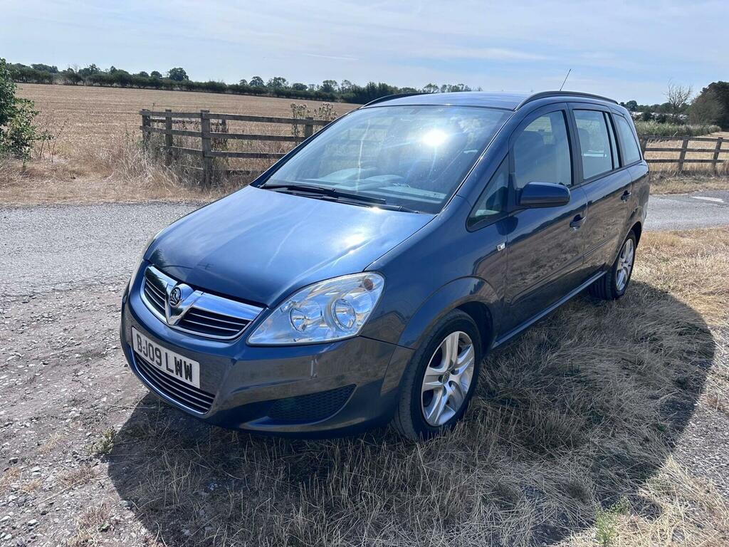 Vauxhall Zafira 1.9 Cdti Exclusiv Euro 4 Blue #3