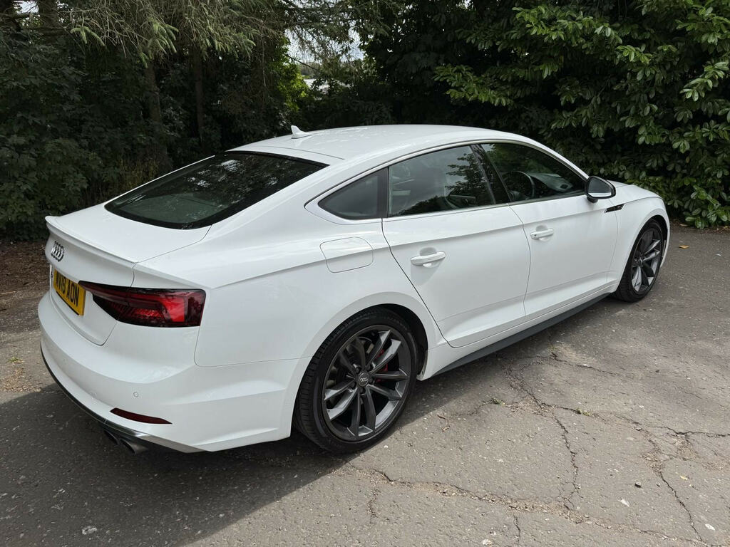 Audi S5 3.0 Tfsi V6 Sportback Tiptronic Quattro MV18AON White #5