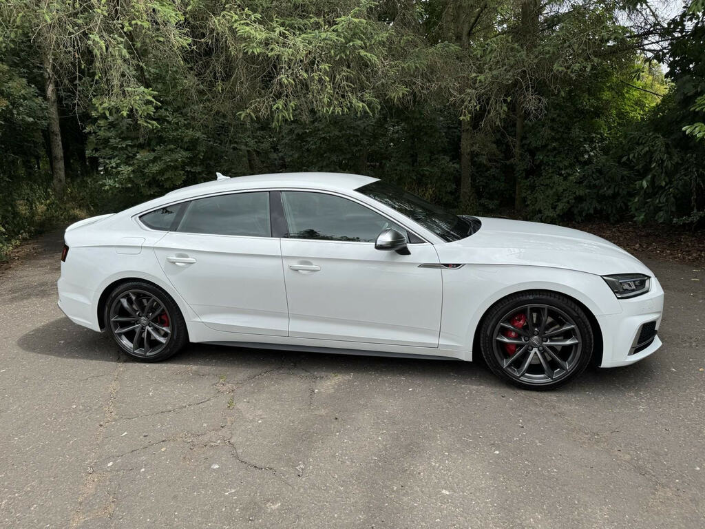 Audi S5 3.0 Tfsi V6 Sportback Tiptronic Quattro MV18AON White #4