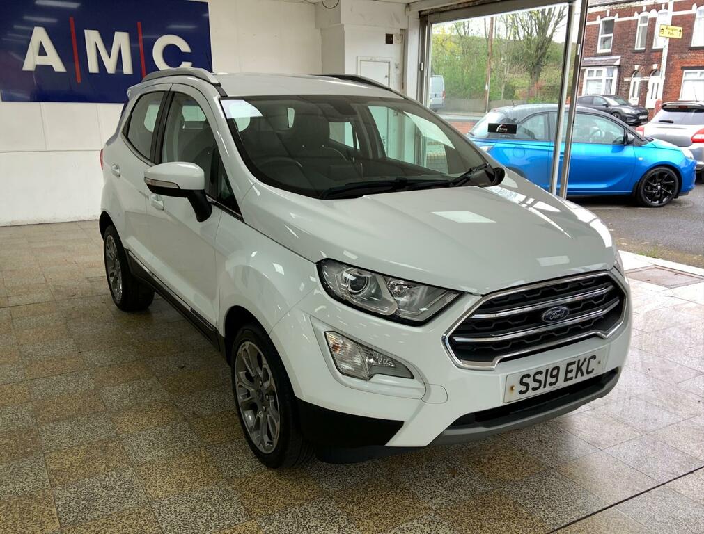 Ford Ecosport 1.0T Ecoboost Titanium Euro 6 Ss SS19EKC White